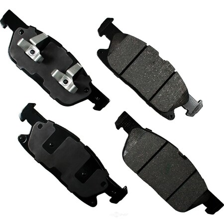 Akebono Proact Ultra Premium Ceramic Pads, Akebono Act1818 Proact ACT1818